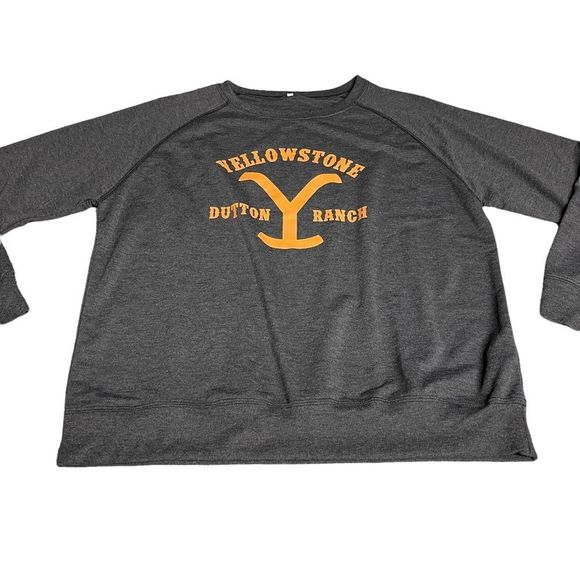 Yellowstone Dutton Ranch Crewneck Pullover - Picture 3 of 6